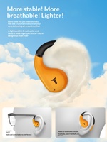 Tesna S7 Ear-Hang Nirkabel Baru untuk Headphone 5.4 Kualitas Suara HIFI Earphone Olahraga Lari Pengisian Daya Tipe-C