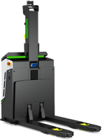 Robot transpalette AGV, véhicule à guidage automatique, utilisé pour l'automatisation des usines et la logistique intelligente