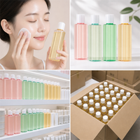 Flacon carré en plastique PET avec bouchon disque pour crème visage, shampoing, huile essentielle, lotion, sérum, produits de soin et cosmétiques