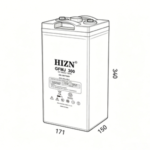 Batería de <span class=keywords><strong>Gel</strong></span> Sellada de Ciclo Profundo de 2V 300AH para Energía Solar, <span class=keywords><strong>Acumulador</strong></span> de Plomo-Ácido al por Mayor - Product Image 2
