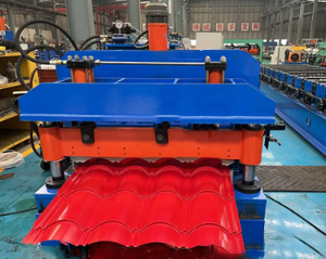 JCX Nhà Máy Cung Cấp Trực Tiếp Và Tiếng Ồn Thấp Đầy Đủ Tự Động Roof Sheet <span class=keywords><strong>Glazed</strong></span> Gạch CuộN Máy Ép Với Chất Lượng Cao - Product Image 3