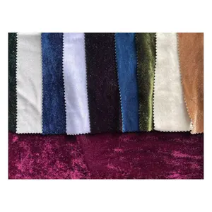 China supplier soft velour spandex polyester foil print warp knitted diamond velvet fabric for lady dress