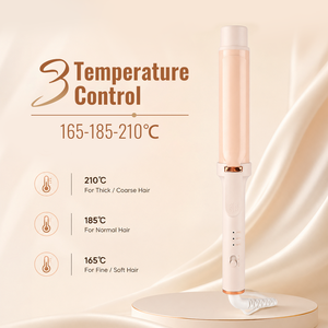 36mm Ceramic Hair Curler Barrel Loose Waves Heated Hair Iron Curl Portable Electric <strong>Curling</strong> Iron Professional for Salon Home - Product Image 2