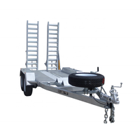 Remorques de chantier 8x4 homologuées Factory Manufacturing Sales Rover, galvanisées, GVM, pour l'industrie ou l'agriculture