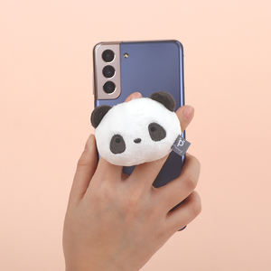 Soporte de Dedo para Teléfono con Diseño de Personaje de Dibujos Animados, Material ABS, Suave y Esponjoso, Adhesivo, Kawaii - Product Image 2