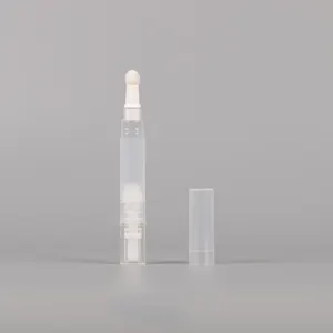 מכירה לוהטת 4ml שיניים הלבנת עט שקוף ריק טוויסט קוסמטי עט צינור להלבנת שיניים