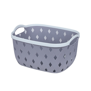 Multifunctional Plastic Storage Baskets Home Bathroom Kitchen Organization Basket Toy Sundries Organizer Basket with Handle