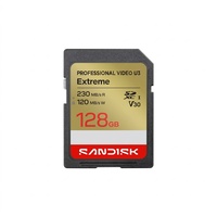 Tarjeta SD de Alto Rendimiento de 128 GB para Tarjeta de Memoria SanDisk Extreme UHS-I