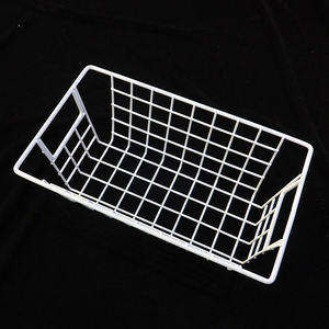 <span class=keywords><strong>Cestas</strong></span> Metálicas <span class=keywords><strong>para</strong></span> Congelador Vertical, Contenedores <span class=keywords><strong>de</strong></span> Almacenamiento <span class=keywords><strong>de</strong></span> Alambre Blanco, <span class=keywords><strong>Cestas</strong></span> Pequeñas <span class=keywords><strong>para</strong></span> Congelador, Despensa, Organización del Baño - Product Image 1