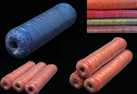 Boyaux à saucisses en plastique OEM avec impression colorée