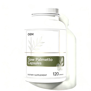 Cápsulas de Saw Palmetto de Marca Privada OEM al por Mayor, Favorecen el Bienestar Masculino y la Salud Urinaria, Suplemento para la Salud - Product Image 1