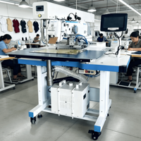 Machine à coudre industrielle à grande vitesse fiable et durable |   Machine à coudre automatique pour usine de vêtements