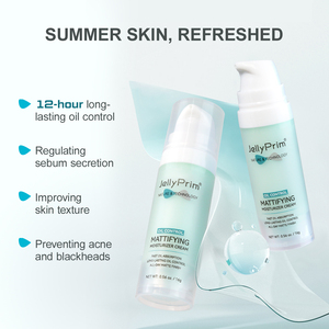 Vente chaude Contrôle Huile Crème Hydratante Marque Privée Biologique Blanchissant Brillance Minimiser Les Pores Raffermissant Apaisant Crème Pour Le <span class=keywords><strong>Visage</strong></span> - Product Image 5