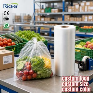 HDPE Kitchen Prep <b>Bag</b> Roll Food Safe Portion <b>Bags</b> on Roll for Hotel Daily Culinary Cooking Service Use - Product Image 1