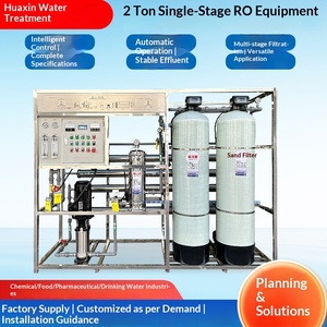 Équipement d'osmose inverse monophasé de 2 tonnes pour la production de jus de bouleau, eau déionisée/ultrapure, 380V, garantie de plus de 5 ans - Product Image 5
