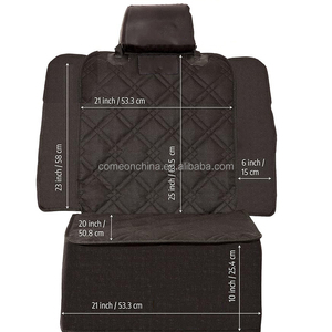 Housse de siège de voiture polyvalente et imperméable pour chien, protection Oxford pour sièges avant, SUV, camions, voitures, ceinture de sécurité et appui-tête - Product Image 5