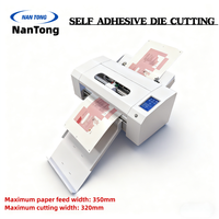 Máquina de Corte Digital Totalmente Automática NanTong para Cajas de Papel, Tarjetas, Etiquetas Autoadhesivas, 220V, 800m/s, Ancho de Trabajo de 330mm