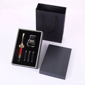 Custom High Quality Ballpoint <b>Pen</b> Set <b>Multi</b>-<b>Colored</b> Ink Replaceable Various Gift Boxes 1.0mm Writing Width Made Metal Novelty - Product Image 5