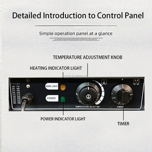 كاتي القط ملء الآيس كريم صانع الوافل الفولاذ المقاوم للصدأ الحيوان الهراء صانع آلة وجبة خفيفة درجة الحرارة قابل للتعديل للأطفال - Product Image 5