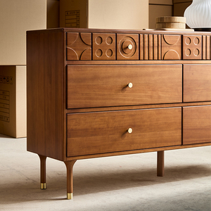 Solid Wood Minimalist <b>Sideboard</b> Storage Cabinet Eco-Friendly Living Room Dining Home Furniture HY203 Home Furniture <b>Sideboard</b> HY - Product Image 6