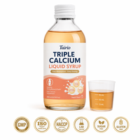 Supplément Triple Calcium pour Chiens – Croissance Osseuse – Sirop de Calcium Liquide Oral – Absorption Facile – Dosage Simple – 120ml – Marque Privée
