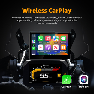 Pour <span class=keywords><strong>moto</strong></span> <span class=keywords><strong>BMW</strong></span>, CarPlay sans fil 6,2 pouces, Android Auto pour <span class=keywords><strong>BMW</strong></span> R1200GS R1250GS ADV, navigation numérique sur tableau de bord - Product Image 5