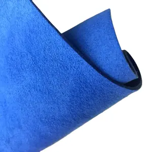 Eco-friendly Recycled High Color Fastness Microfiber Suede Leather To Replace Real Leather For Shoes Bags Clothing And Car Seat