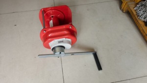 ヘビーデューティ1トン2トン3トンクランクギアボートトレーラーハンドウィンチブレーキ付き鋼ワイヤーロープスリング持ち上げ用 - Product Image 3