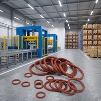 AFLAS O-Ring TFE/P Gummidichtung Hochtemperatur-Dampf Säure-Alkali-Chemikalienbeständig für Ölzylinder-Anwendungen