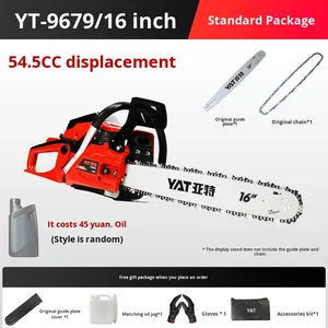 Motosierra Eléctrica de Gasolina Portátil Pequeña de Uso Industrial <span class=keywords><strong>Yate</strong></span> con Motor sin Escobillas de Alta Potencia 2200W para Tala y Corte de Árboles OEM - Product Image 6