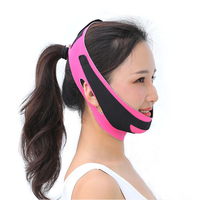 Bandage amincissant pour le visage, accessoire de beauté, pour Double menton, masque Anti-rides, bande, ceinture en forme de V, mince, pour femmes, 2019