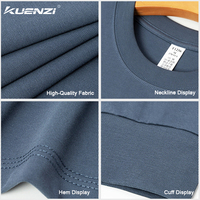 Camiseta Kuenzi sin Plancha, 260GSM, Antibacteriana, Fresca para la Piel, 26% Sorona, 74% Algodón, Cuello Redondo, Tres Agujas, Sólida, para Mujer
