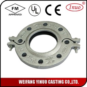 ホットディップ亜鉛メッキスプリットフランジSAE J518コード<span class=keywords><strong>61</strong></span>/62,油圧システム用耐腐食性 - Product Image 4