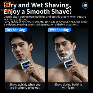 Rasoir multifonctionnel PAKISS 6-en-1 - Rasoir électrique avec fil de tungstène, miroir et lampe torche LED - Indispensable pour les voyages pour hommes - Product Image 3