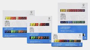 Juego de Pinturas de <span class=keywords><strong>Acuarela</strong></span> <span class=keywords><strong>Winsor</strong></span> & Newton de 24 Colores con Tubos de 10 ml para Artistas, para Usar en Papel y Lienzo, Edades 6+ Dibujo Escolar - Product Image 2