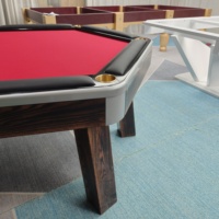 Fabrik Moderner Stil Professioneller Casino-Tisch Maßgefertigter Holz-Roulette- und Pokertisch für Unterhaltung