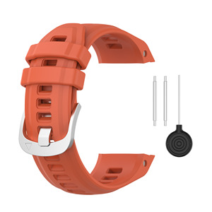 Eraysun para <span class=keywords><strong>Garmin</strong></span> <span class=keywords><strong>Instinct</strong></span> <span class=keywords><strong>2S</strong></span> correa de reloj de silicona suave reemplazo de correa de reloj de silicona deportiva de Color sólido - Product Image 4