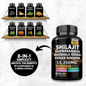 プレミアムShilajitカプセルAshwagandhaとRhodiola Rosea高品質一括注文OEM ODMプライベートラベルサービス - Product Image 3