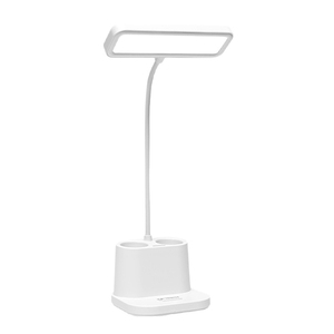 Lampe de table LED noire européenne pour la protection des yeux, idéale pour la lecture au chevet de la chambre, veilleuse et porte-stylo pour les étudiants - Product Image 5
