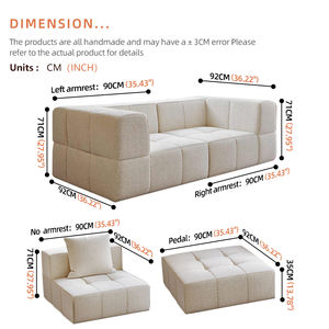 लक्जरी मॉड्यूलर लिविंग रूम संपीड़न सोफा रोल पैकेज आधुनिक वैक्यूम संपीड़न सोफा स्पंज एल आकार डिजाइन संपीड़न सोफा - Product Image 4