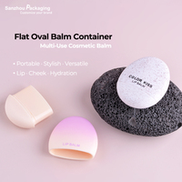 Tube cosmétique rotatif Pebble pour correcteur, déodorant, crème solaire et baume multi-usages 5g