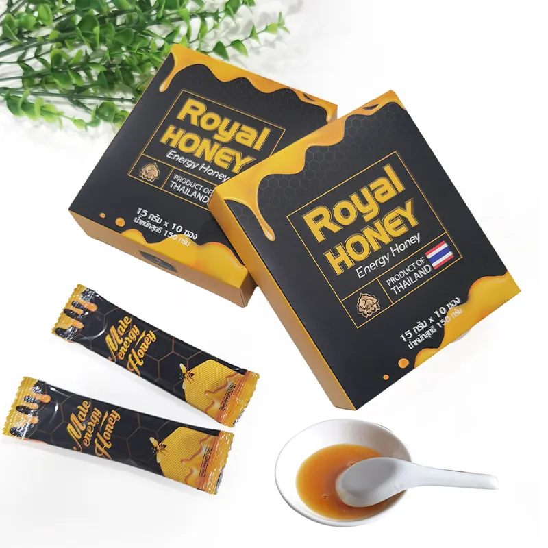 Free Sample Supplement Royal Factory Price Customized Packaging Honey Stick Honey