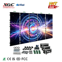 Pantalla LED de Alquiler para Interiores y Exteriores de 500*1000 mm, P2.6 P2.9 P3.91, Pantalla Gigante para Escenarios, Fondo de Escenario LED, Video Wall con Unión sin Costuras