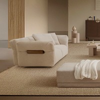 Modernes Luxus-Modulsofa für das Wohnzimmer, rechteckiges großes Stoffsofa