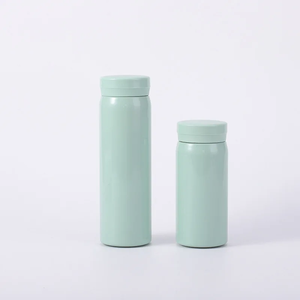 Mini Stainless Steel Vacuum Flask Straight Cup Leak Proof Insulated Thermos Portable for Travel Office - Product Image 1