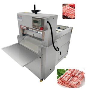 Prix les plus bas, meilleure machine à découper la viande en acier inoxydable <span class=keywords><strong>de</strong></span> qualité commerciale pour le porc, le <span class=keywords><strong>poulet</strong></span>, le mouton, le bœuf, le jambon, le rôti, trancheuse - Product Image 1