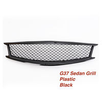 Grille de calandre MRD G37 pour Infiniti G37 Coupé G37 Sedan 2008-2013 Grille en plastique G37 2DR 4DR Look carbone noir