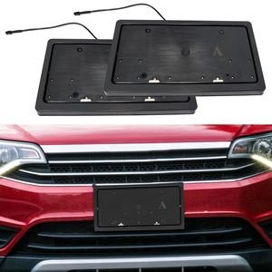 Support de plaque d'immatriculation électrique avec télécommande, norme américaine, pour voiture de présentation, cache-plaque de confidentialité discret - Product Image 1