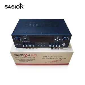 SASION Amplifier Stabilisasi Tegangan Input Audio Koaksial Serat Optik 6.0 Saluran Daya Tinggi