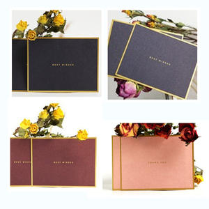 Merci in magazzino biglietti di auguri vuoti biglietto di ringraziamento personalizzato per biusness biglietti di auguri di benedizione di compleanno all'ingrosso - Product Image 5